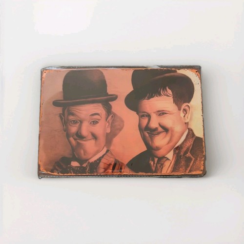 Laurel and hardy metal - hardy, sign