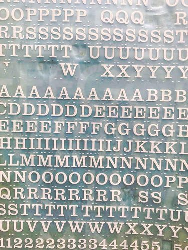 Letraset instant lettering - letraset,