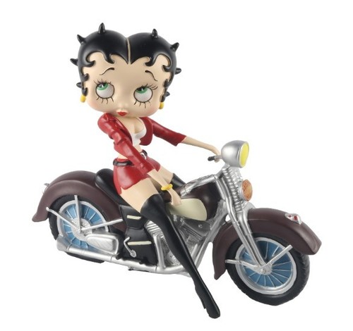 Betty boop motorbike - betty, on