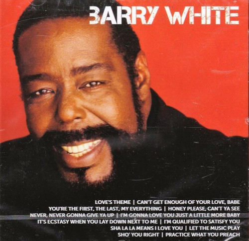 Barry white icon cd - barry,