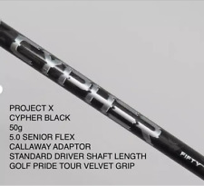 Callaway Cypher Black Driver Shaft 50g 5.0 Senior Flex Shaft (SS10)°