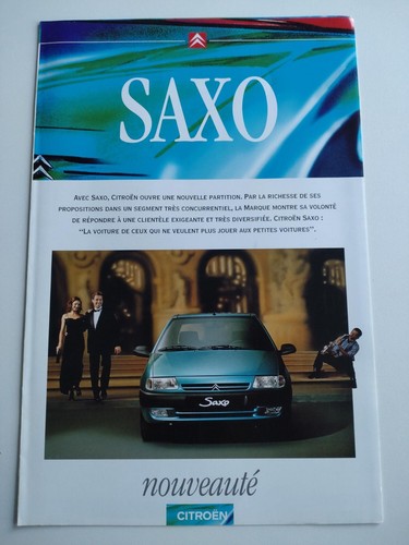 Citroen saxo french francais - citroen,