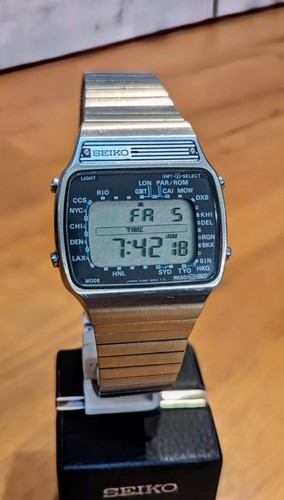 Vintage seiko a358 5000 world - a358-5000,