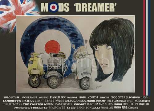 Mod day dreamer - day-dreamer, vespa's