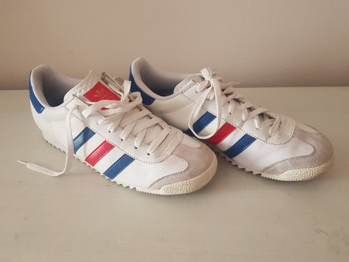 Adidas rom 2011 white - adidas, blue
