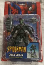 Spider-Man GREEN GOBLIN Action Figure 2003 Marvel Toybiz Rare Sealed