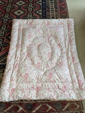 51x61 vintage cotton - cotton, feather