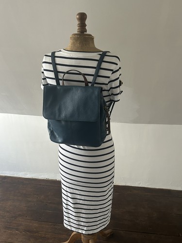 Fossil claire blue - claire, leather