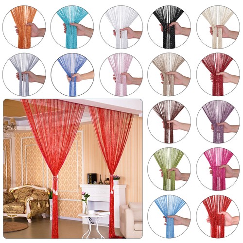 String curtain hanging beaded - curtain,