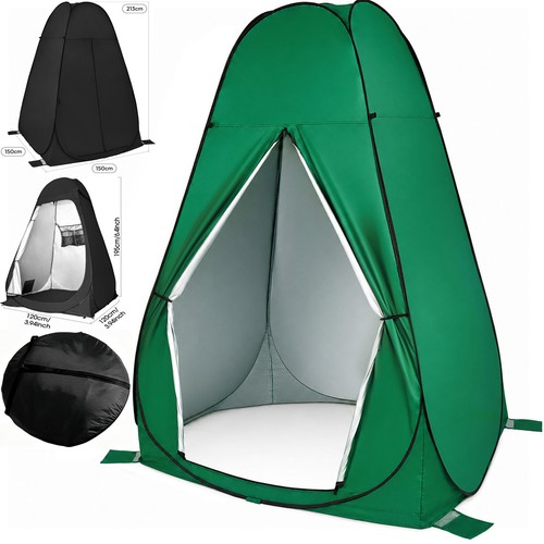Pop toilet tent - up, camping