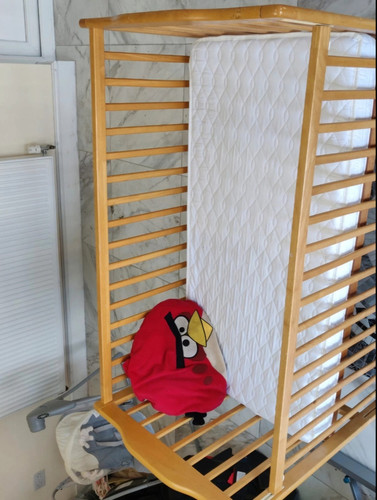 Wooden nursery cot - nursery, bed