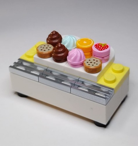 Lego cafe cakeshop cookie - lego,