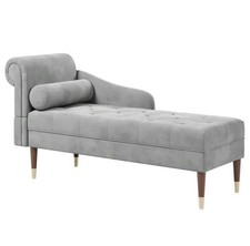 Velvet Chaise Longue Indoor