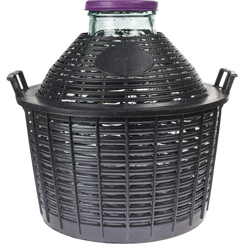 Glass carboy demijohn - demijohn, wide