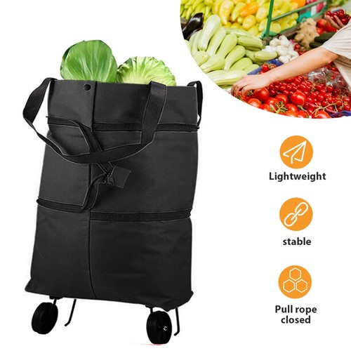 Collapsible rolling shopping - collapsible,