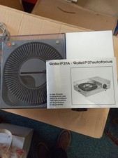 Vintage Rollei P37A Carousel 35mm Slide Projector With Remote Control & Case