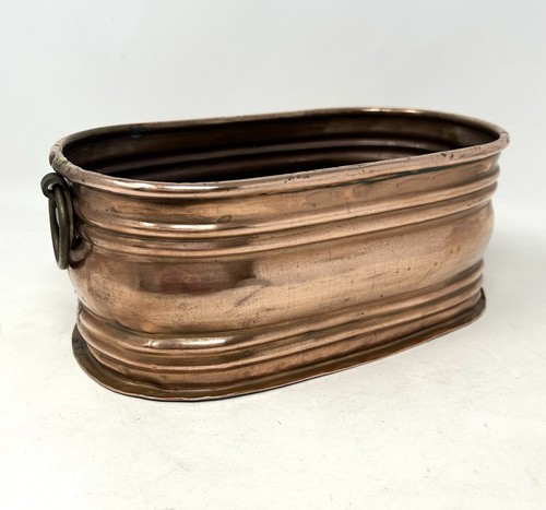 Copper trough vintage - -, side