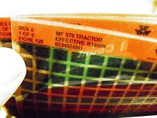 MASSEY FERGUSON PARTS MICRO FICHE MUO  WARRANTY HISTORY