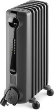 De'Longhi Radia S Radiator, Oil Filled, 1.5kW, DeLonghi TRRS0715E.G - Grey