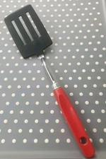 Vintage Prestige  Spatula Kitchen Utensil Red Plastic Handle 