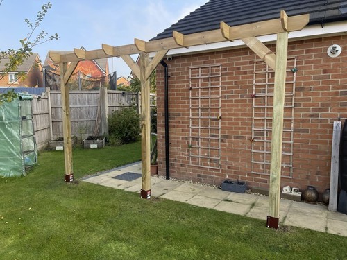Tanalised wooden timber garden - tanalised,