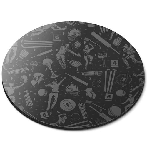 Round mouse mat blue - round,