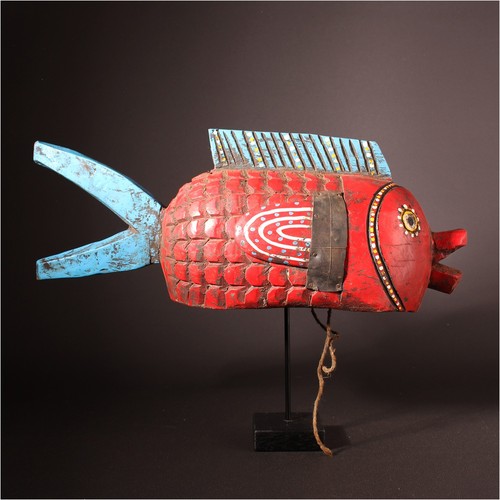 Bozo fish marionette figurine - bozo,