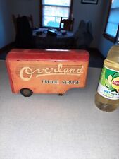 Tin Overland Trailer. Missing