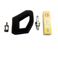 Honda GX35 strimmer service kit replacement foam air filter and spark plug CMR6H