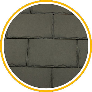 Synthetic slate tile - tile, |