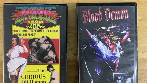 Vintage horror vhs - 2-vintage, tapes