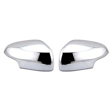 CHROME MIRROR COVER BACKS FITS