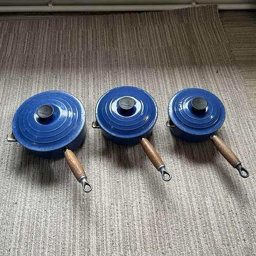 Creuset vintage blue - le,