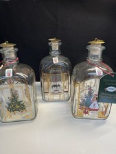 Holmegaard 3 Christmas Bottles