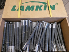 Lamkin crossline mens golf grips in black/white . standard 58 r mens.