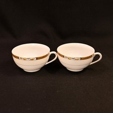Noritake 2 Cups Geometric Band