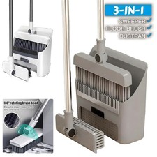 3pcs Long Handled Dustpan and