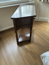 Antique Solid Oak Small Table. Good Condition.   Age Pre War 1920