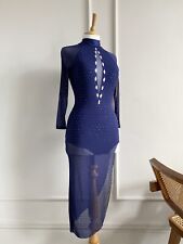 BNWT navy blue latin dress