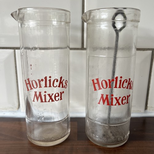 Pair vintage horlicks mixer - pair,