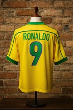 Retro Brazil 1998Football Soccer shirt jersey Sizes S - 5XL