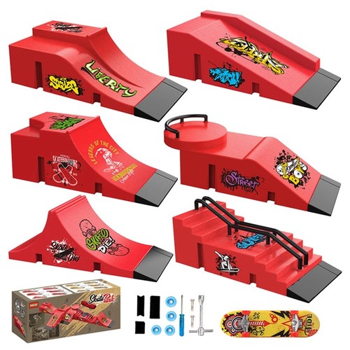 Finger skateboard ramp park - skateboard,