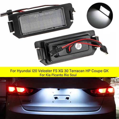 Led number plate light - number,