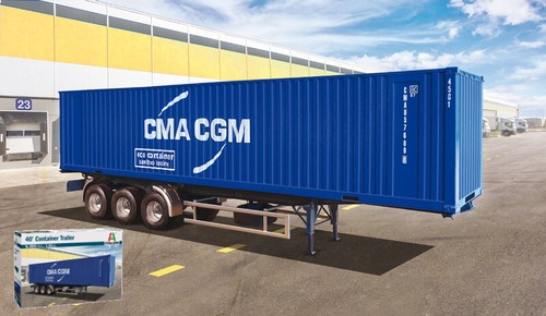 Italeri container trailer - container,