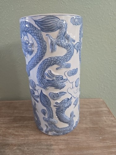 Vintage blue canton - blue, style