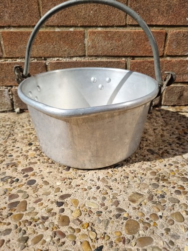 Vintage aluminium jam - jam, pan