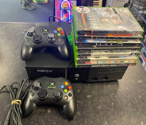 Original microsoft xbox bundle - xbox,