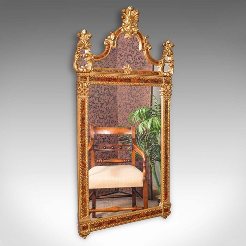 Tall vintage hall mirror - tall,