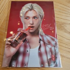 Stray Kids FELIX MINI POSTER GONG CHA STRAYKIDS gongcha