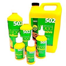 Everbuild 502 Wood Glue Adhesive All Purpose Weatherproof Fast Dry Strong Clear